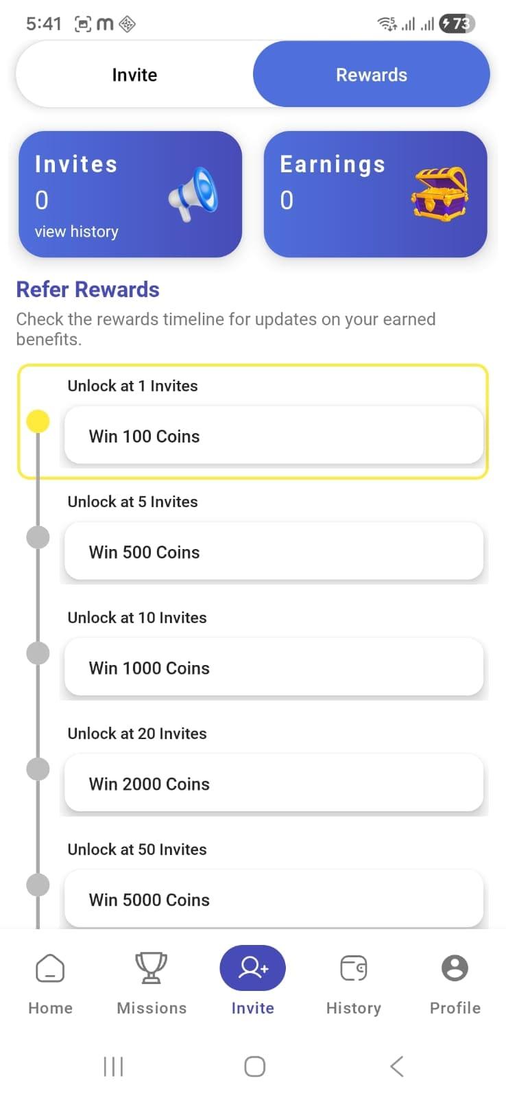 App screenshot